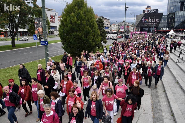 U Sarajevu održana utrka "Race for the Cure" (Foto: T. S./Klix.ba)