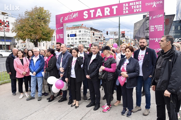 U Sarajevu održana utrka "Race for the Cure" (Foto: T. S./Klix.ba)