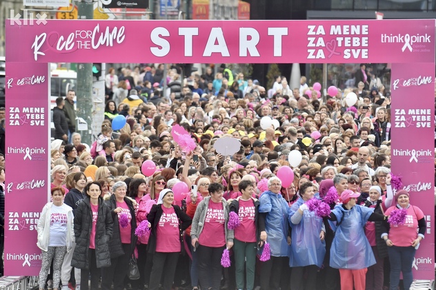 U Sarajevu održana utrka "Race for the Cure" (Foto: T. S./Klix.ba)