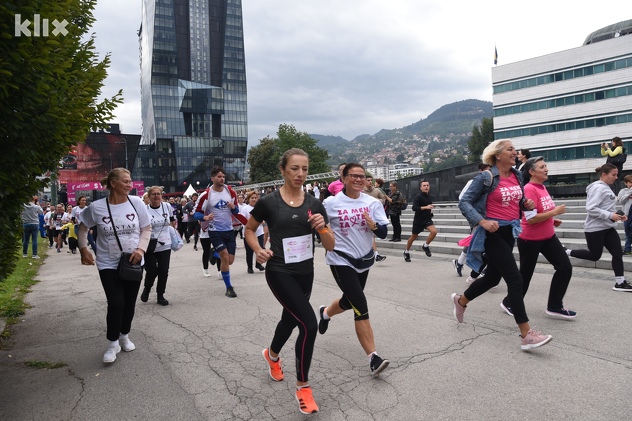 U Sarajevu održana utrka "Race for the Cure" (Foto: T. S./Klix.ba)