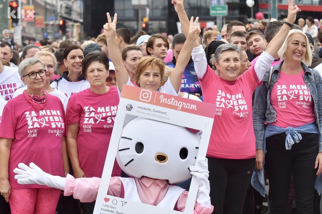 U Sarajevu održana utrka "Race for the Cure" (Foto: T. S./Klix.ba)