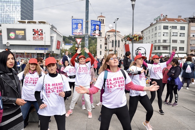 U Sarajevu održana utrka "Race for the Cure" (Foto: T. S./Klix.ba)