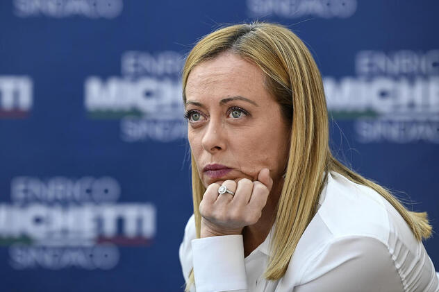 Meloni je liderica partije koja ima tvrokorne fašističke korijene (Foto: EPA-EFE)