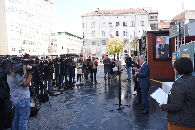 Promocija kampanje EU "Sve počinje izborom" u Sarajevu (Foto: T. S./Klix.ba)
