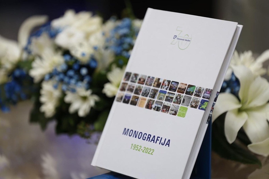 Monografija posvećena 70 godina postojanja Fakulteta (Foto: Ekonomski fakultet Univerziteta u Sarajevu)