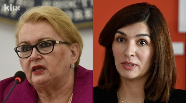 Bisera Turković (SDA) i Sabina Ćudić (Naša stranka)