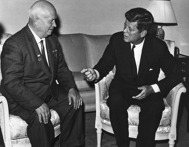 John F. Kennedy i Nikita Hruščov