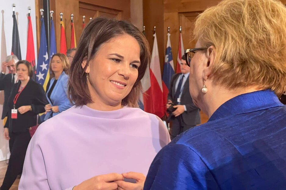 Šefice diplomatija Njemačke i BiH
