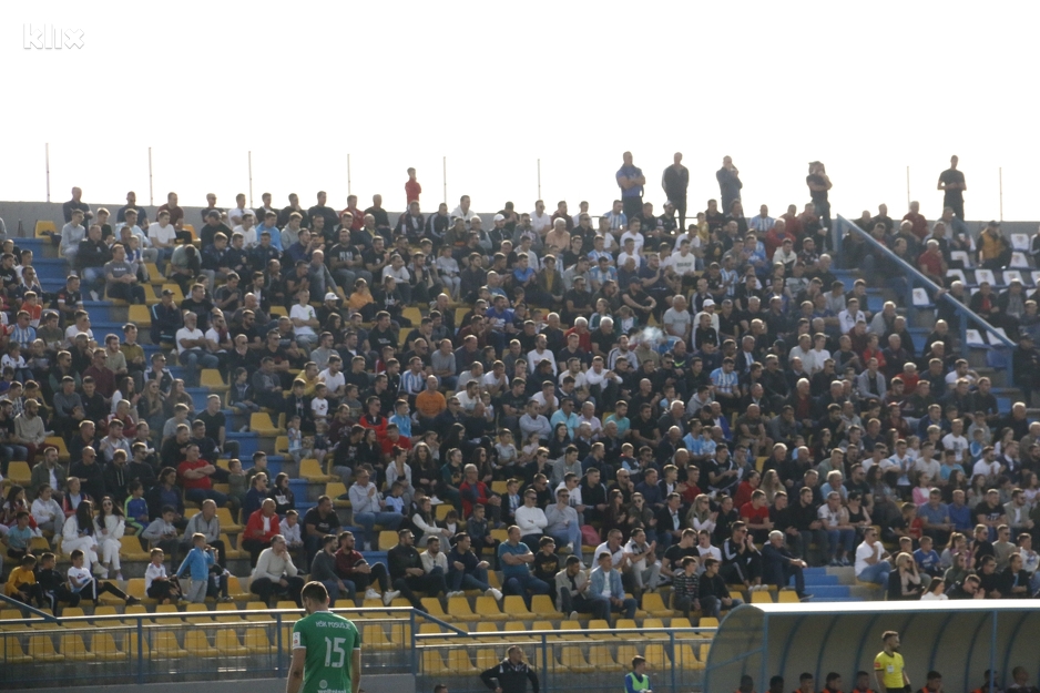 Solidna posjeta na stadionu (Foto: G. Š./Klix.ba)
