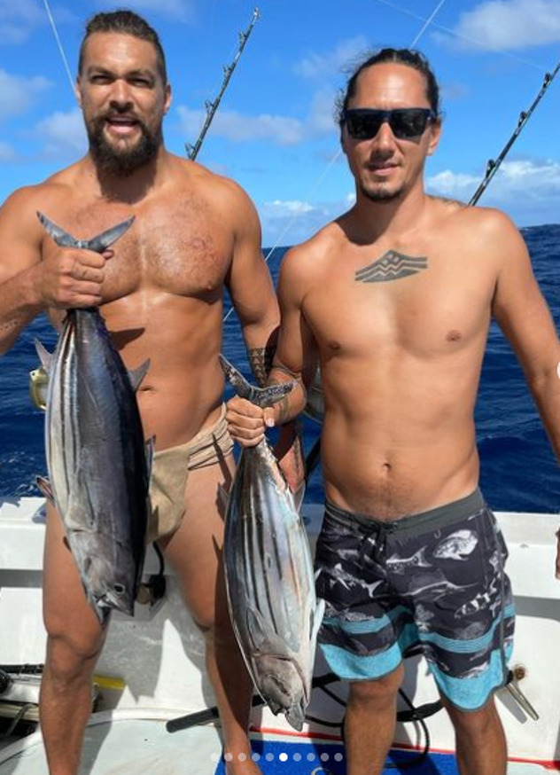 Jason Momoa u ribolovu