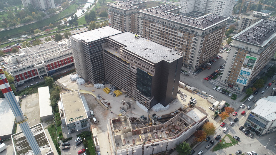 Gradnja ASA Bolnice u Sarajevu