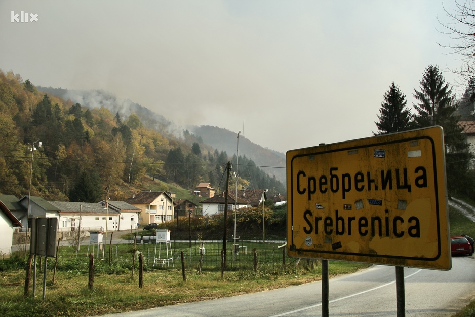 Požar u okolini Srebrenice (Foto: D. S./Klix.ba)