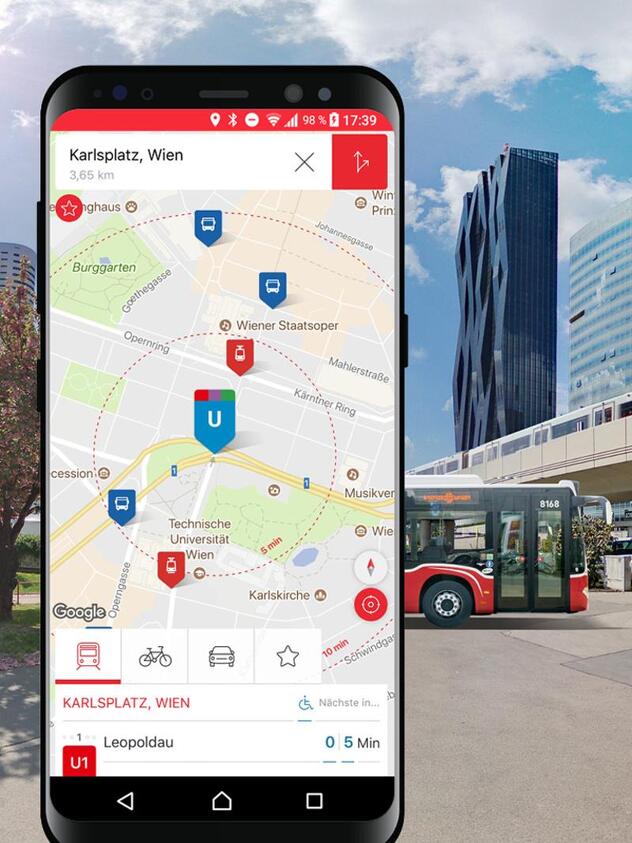 Bicikla se najčešće unajmljuju preko mobilne aplikacije (Foto: Wiener Linien)