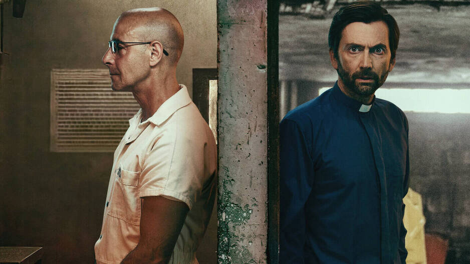 Stanley Tucci i David Tennant u seriji Inside Man
