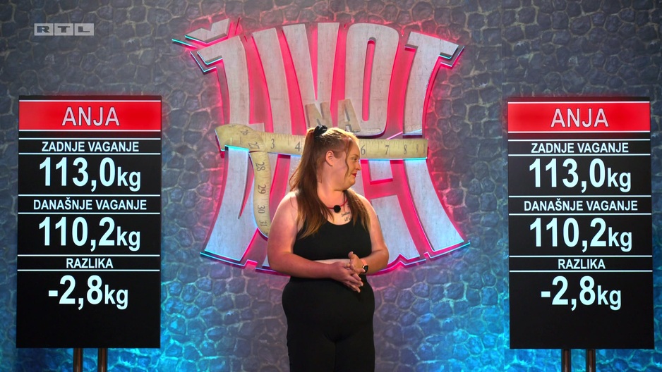 Anja Veber (Foto: Život na vagi/RTL)