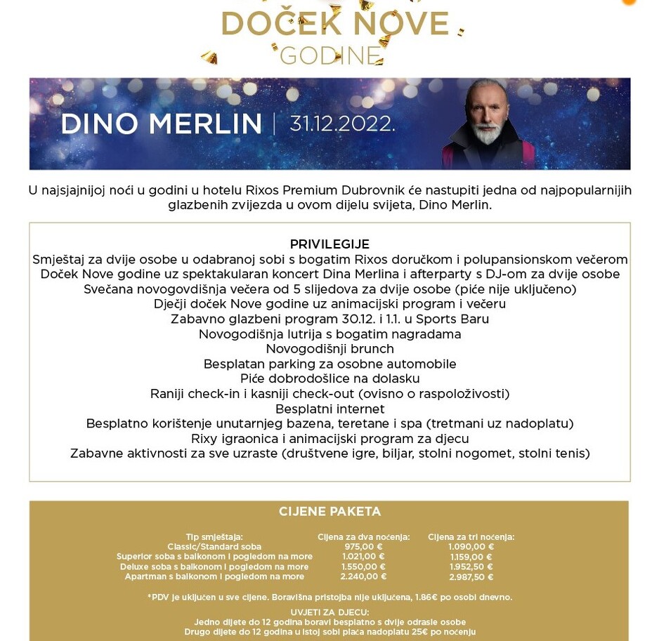 Foto: Hotel Rixos Premium Dubrovnik