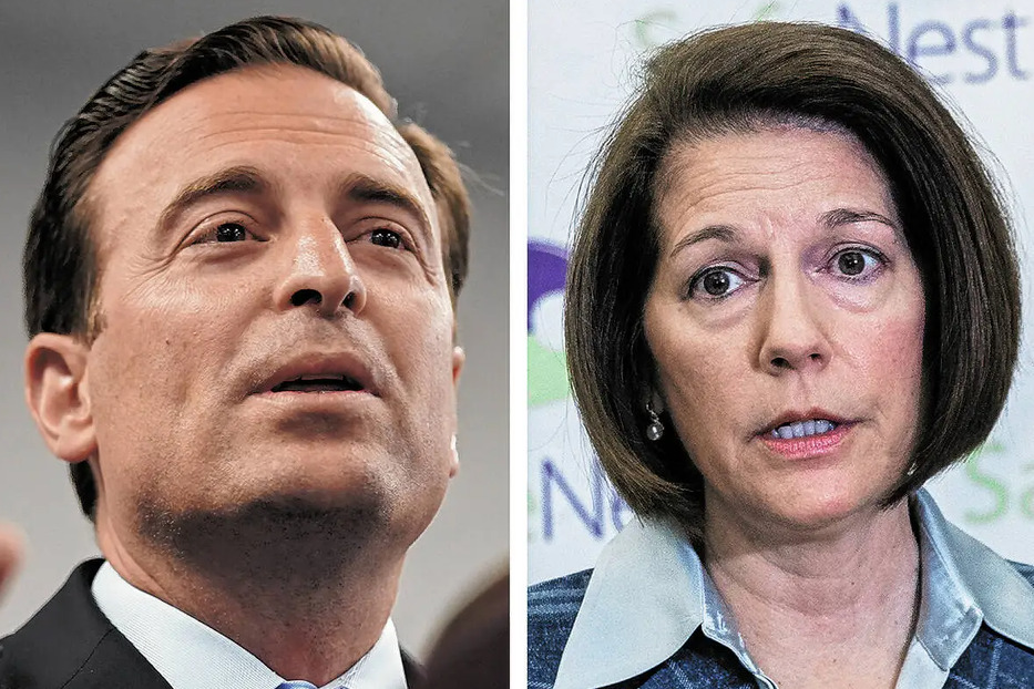 Adam Laxalt i Catherine Cortez Masto (Foto: Twitter)