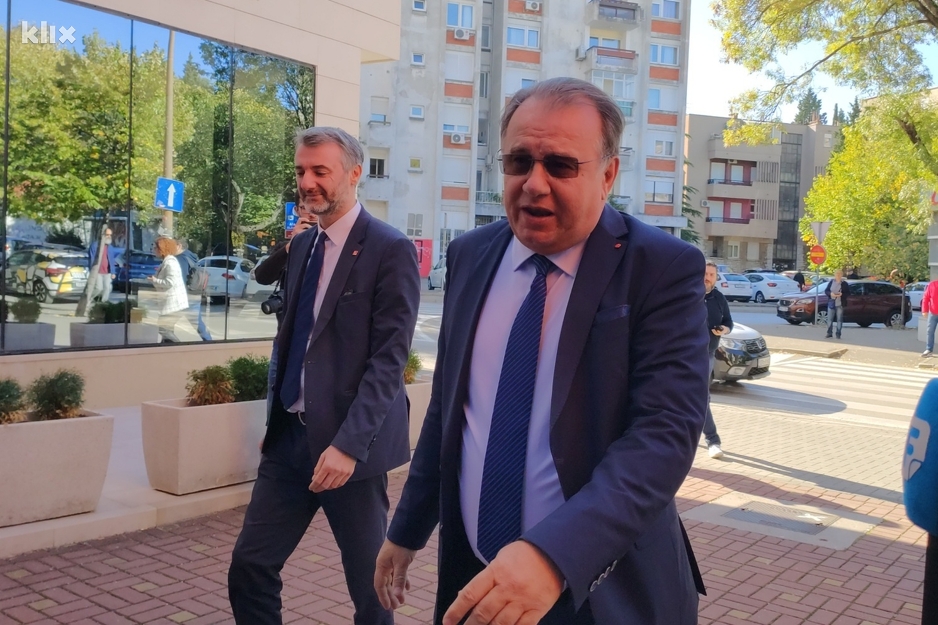 Edin Forto (NS) i Nermin Nikšić (SDP) (Foto: G. Š./Klix.ba)