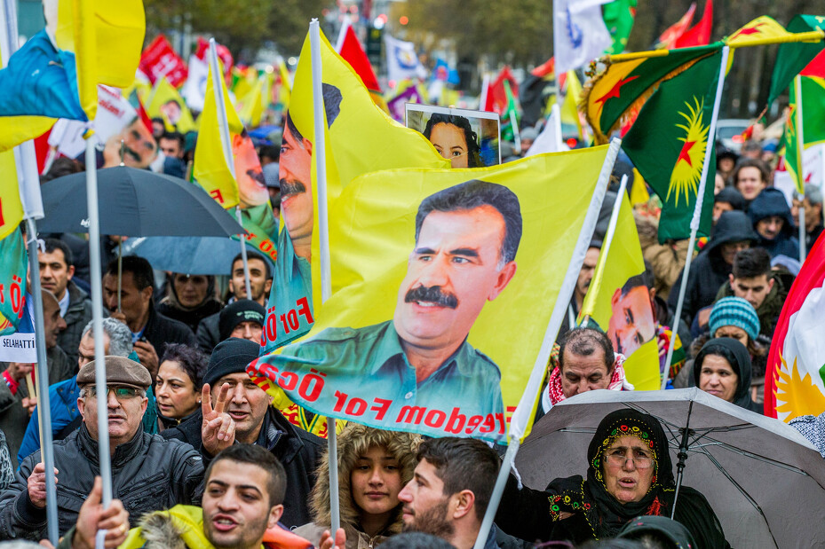 Miting PKK u Briselu (Foto: EPA-EFE)