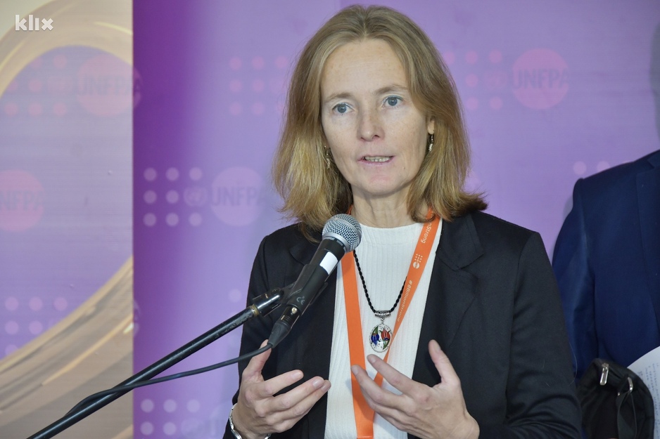 Florence Bauer, direktorica UNFPA-e za istočnu Evropu i centralnu Aziju (Foto: I. Š./Klix.ba)