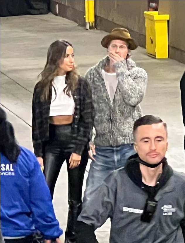 Par je sam došao na koncert, a zatim su se pridružili ostatku društva (Foto: Daily Mail)