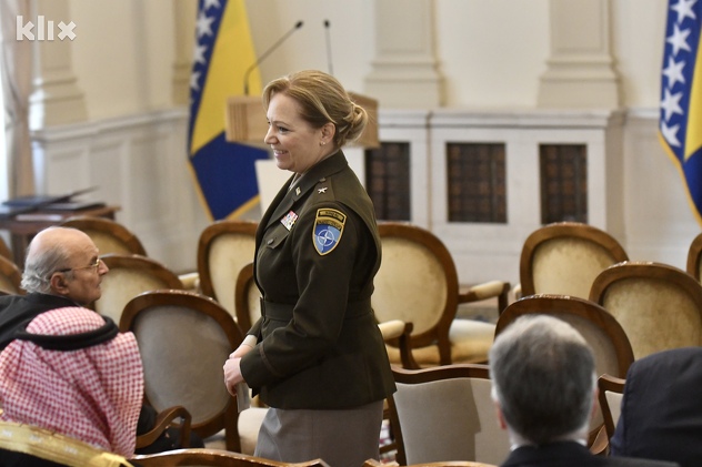 Pamela McGaha, komandantica NATO štaba u Sarajevu (Foto: T. S./Klix.ba)