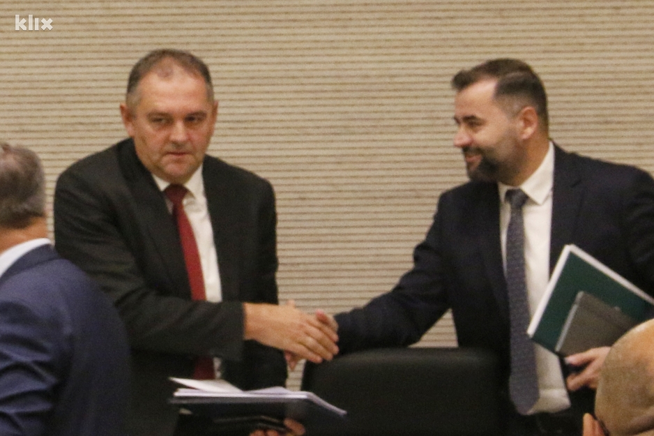 Tomislav Martinović i Džafer Alić (Foto: G. Š./Klix.ba)