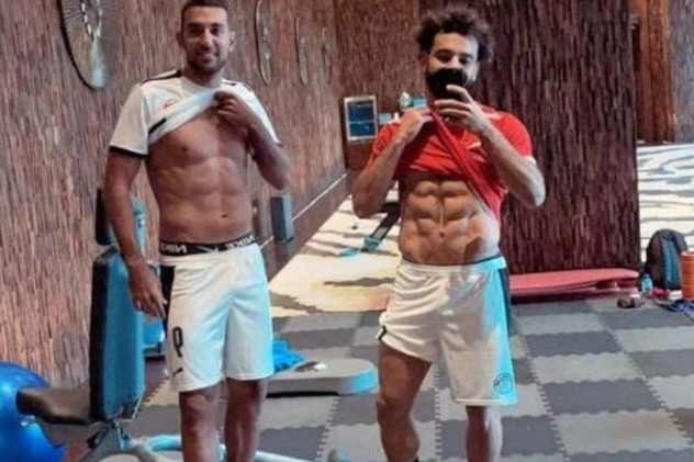 Salah s kolegom iz reprezentacije (Foto: Instagram)
