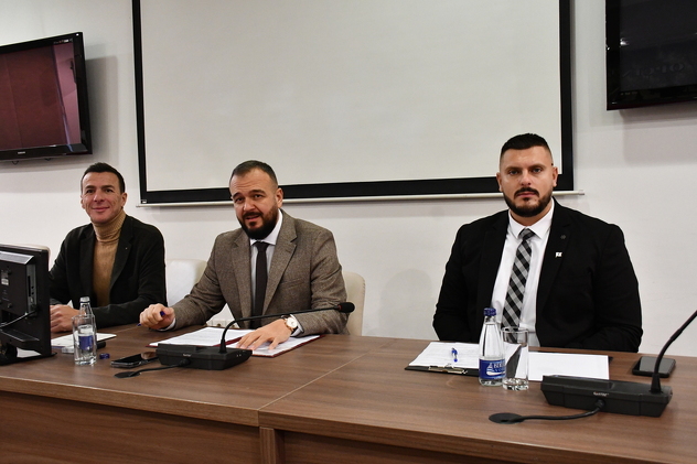 Rukovodstvo Općinskog vijeća Samir Avdić, Tarik Stambolić i Redžo Lemezan (Foto: Općina Ilidža)