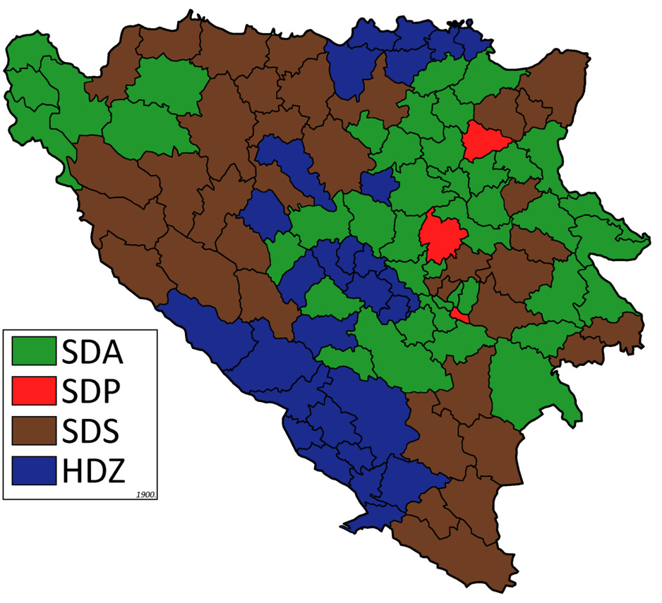 Rezultati Izbora 1990. godine