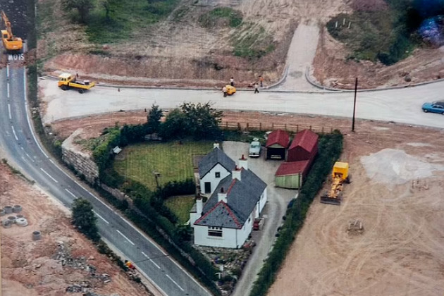 Kružni tok izgradio se tek 1980. godine (Foto: Daily Post Wales)
