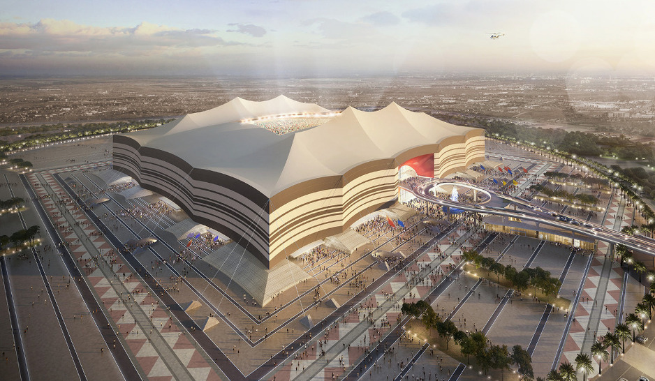 Stadion Al Bayt (Foto: Twitter)