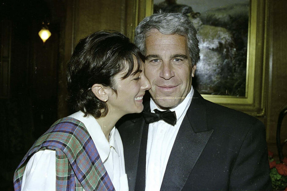 Ghislaine Maxwell i Jeffrey Epstein
