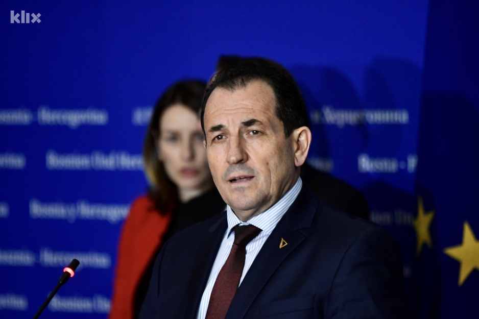 Selmo Cikotić, ministar sigurnosti BiH (Foto: D. S./Klix.ba)