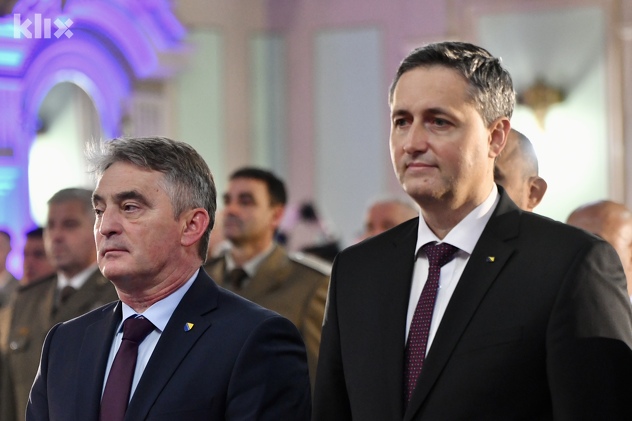 Željko Komšić i Denis Bećirović (Foto: D. S./Klix.ba)