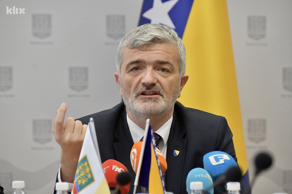 Načelnik Općine Centar Srđan Mandić (Foto: I. Š./Klix.ba)