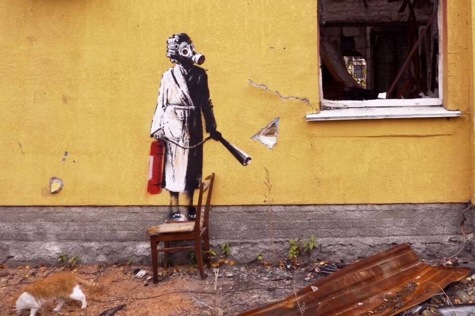 Mural prije pokušaja krađe