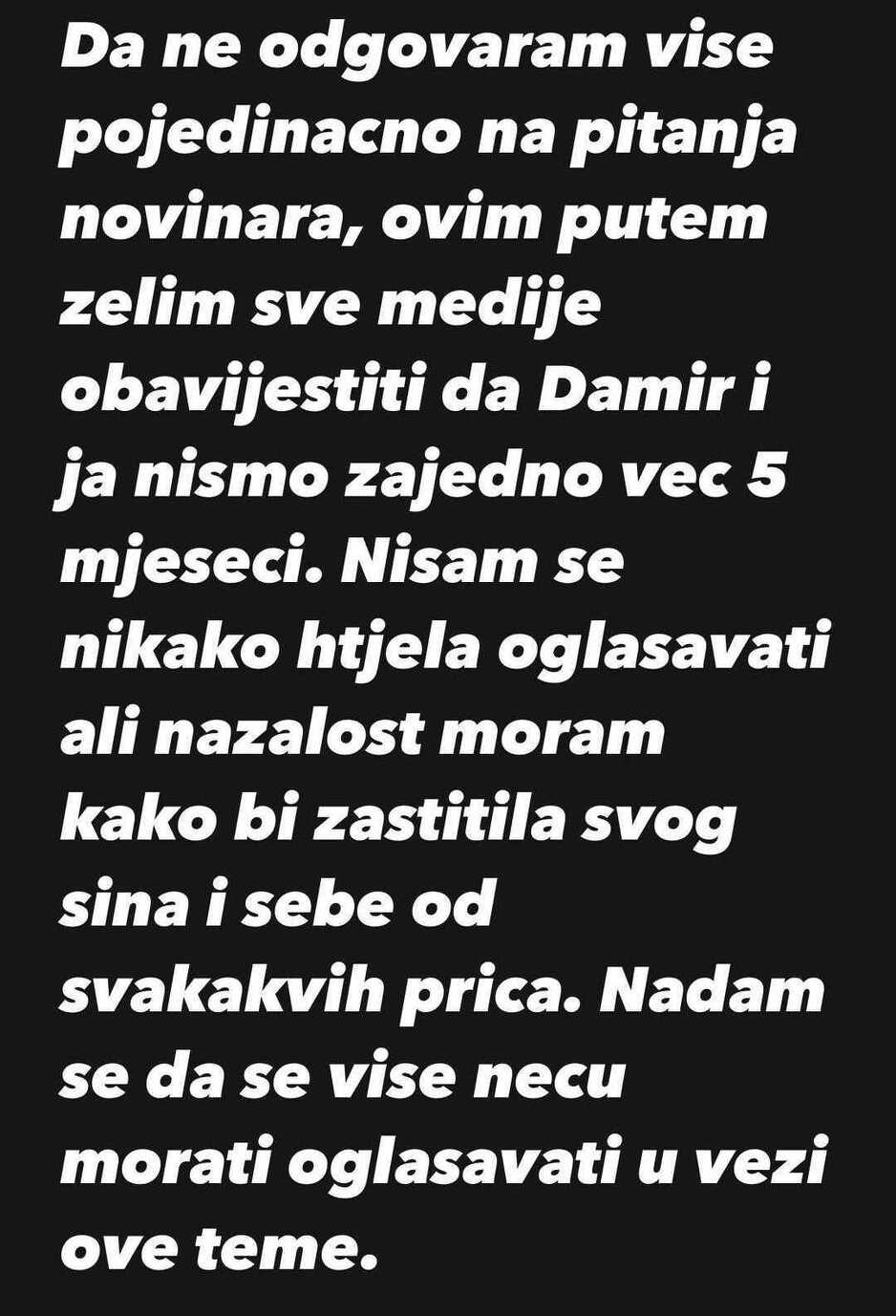 Screenshot Barbarinog Instagram storyja