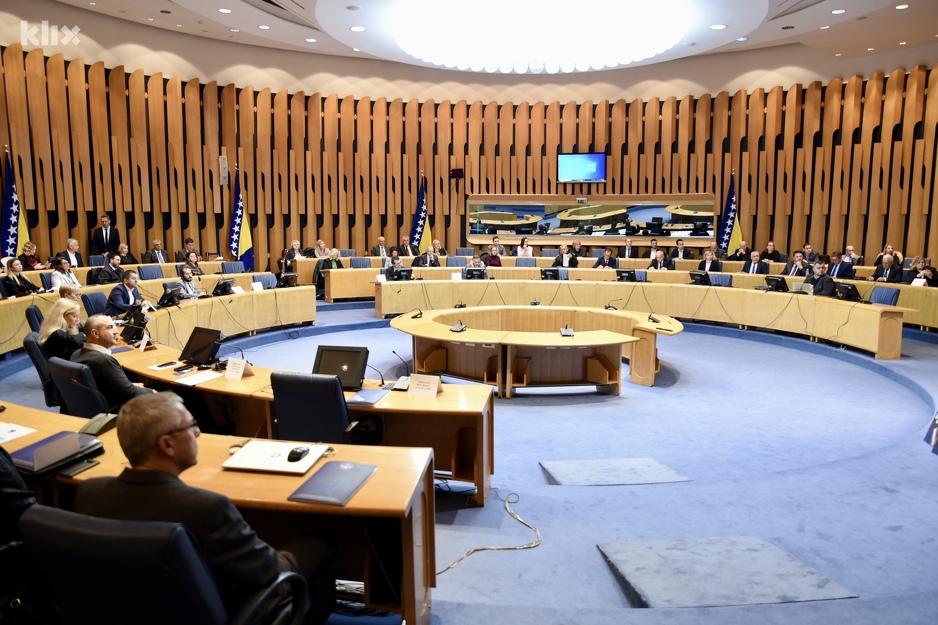Konferencija održana u Plavoj sali Parlamentarne skupštine BiH (Foto: D. S./Klix.ba)