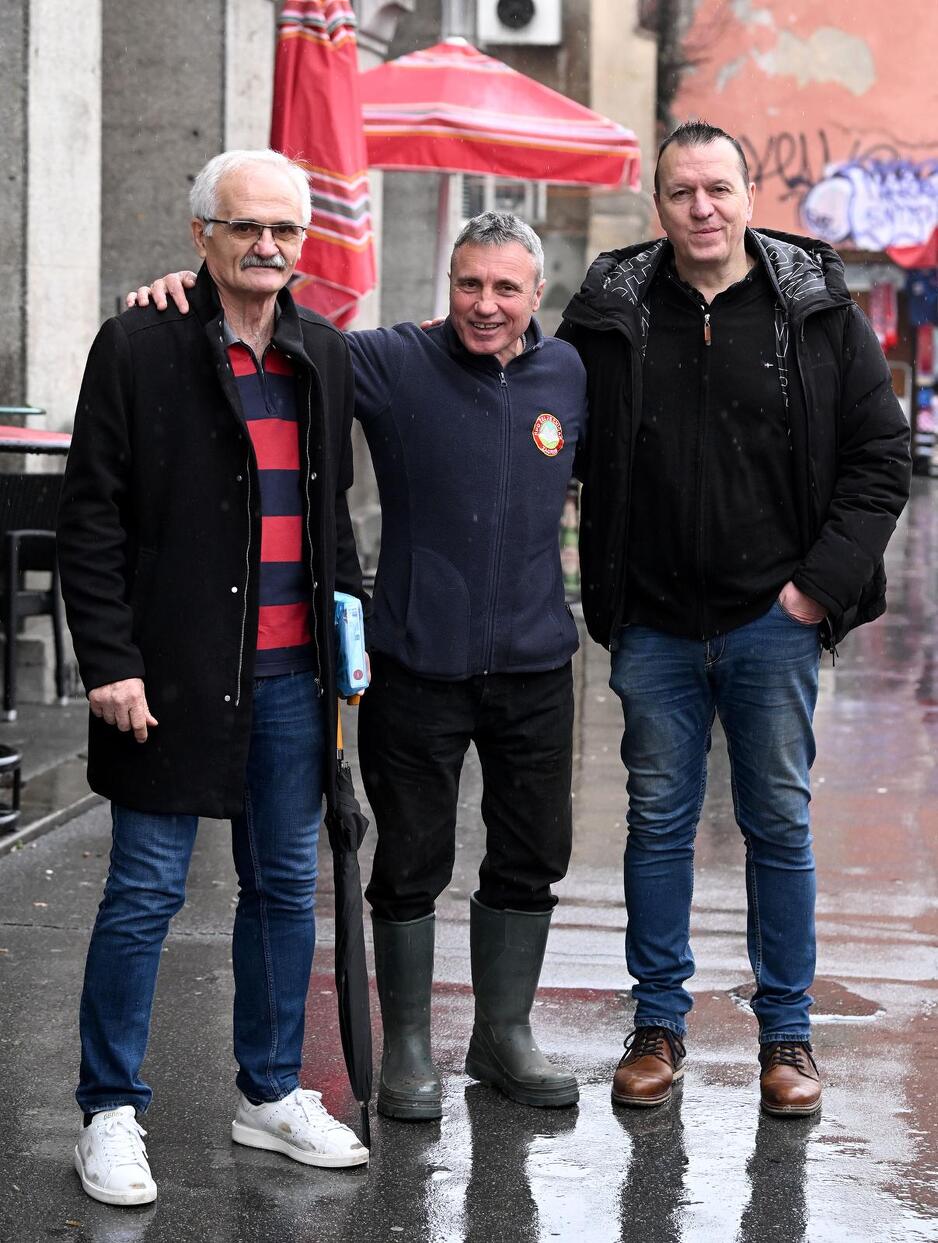 Jakov Petković, Tihomir Gvardiol i Branko Livaković