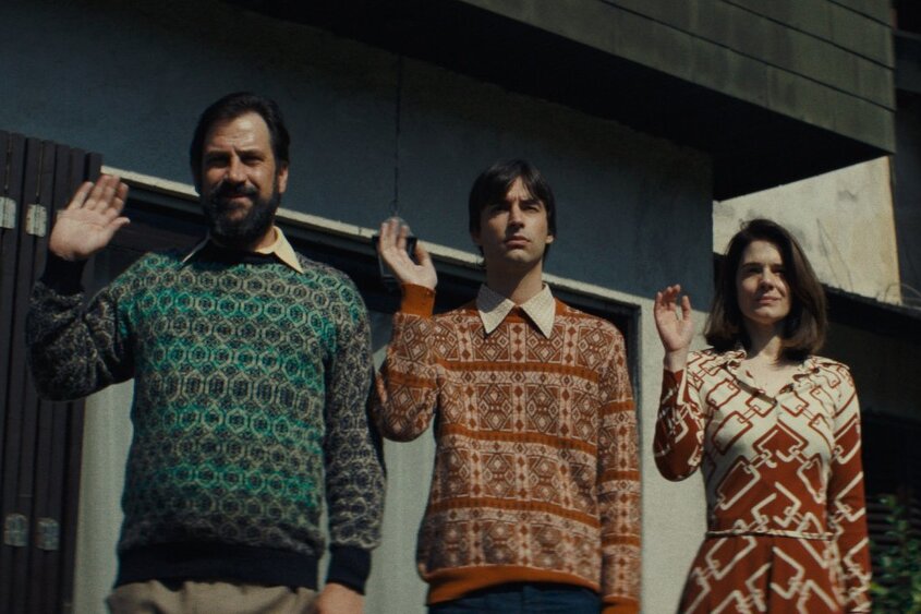Goran Bogdan, Roko Sikavica i Ivana Roščić u filmu Stric
