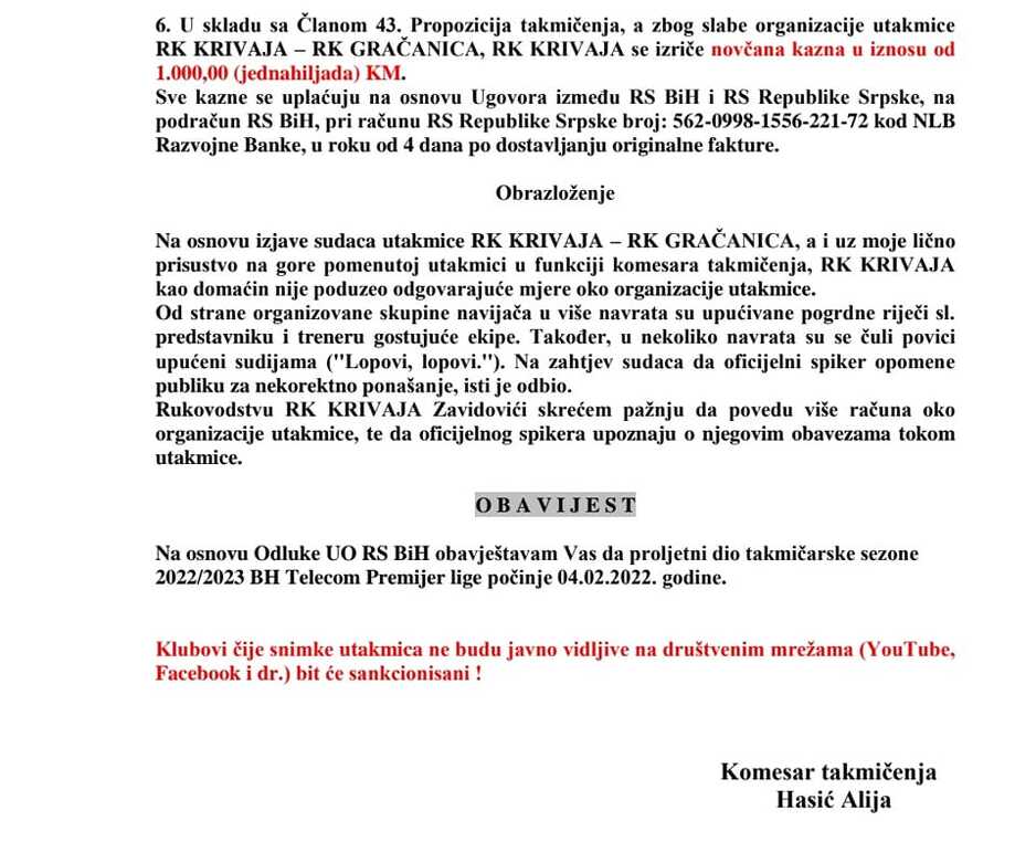 Odluka o kazni