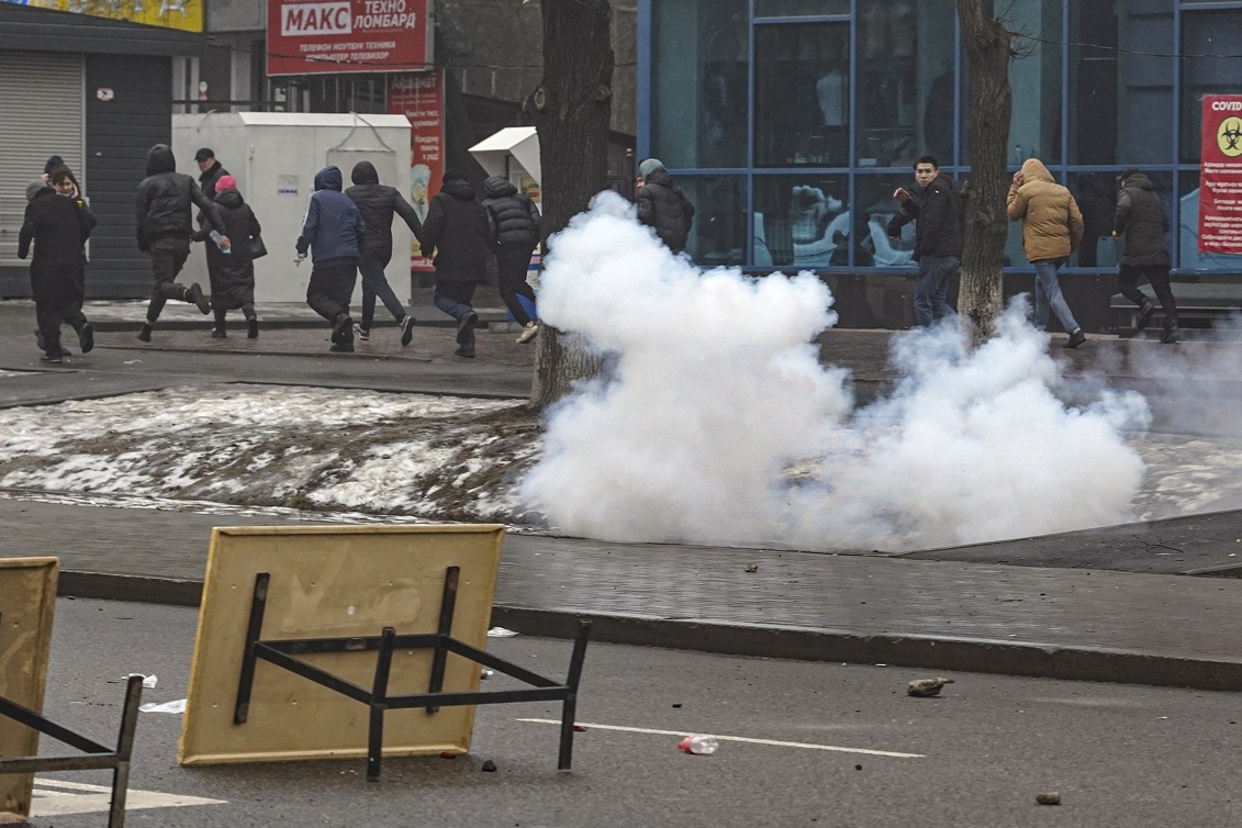 Godina je počela protestima u Kazahstanu (Foto: EPA-EFE)