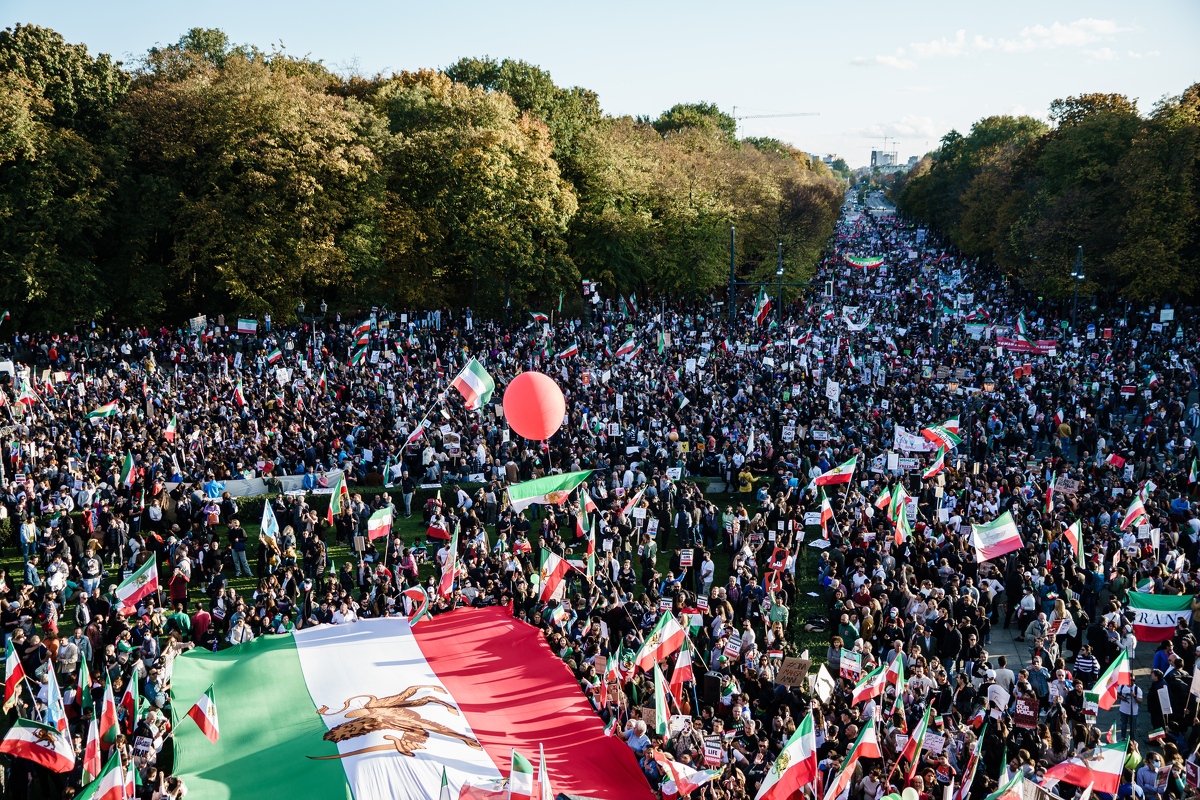 Protesti podrške Irancima održani su širom Evrope (Foto: EPA-EFE)