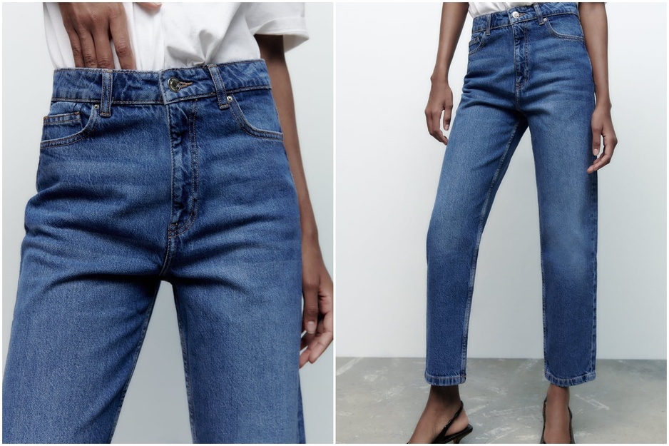 Farmerke Mom Jeans kroja 35,95 KM - Zara