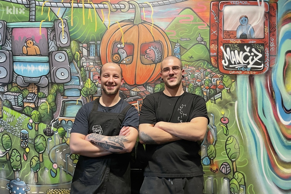 Toni Radoš i Hamza Drino stoje iza fantastičnih specijaliteta u Munchiesu (Foto: I. Š./Klix.ba)
