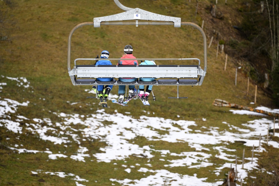 Na švicarskim Alpama izmjerena je temperatura od čak 20 stepeni (Foto: EPA-EFE)