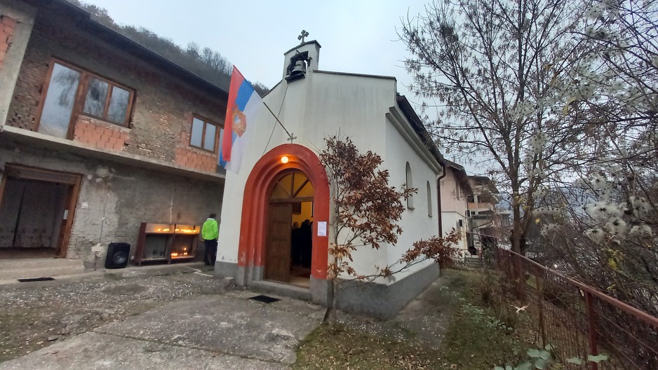 Prilaz kapeli u Goraždu