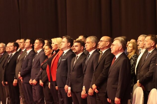 Srbijanski zvaničnici i Igor Kalabuhov (Foto: Predsjednik RS)