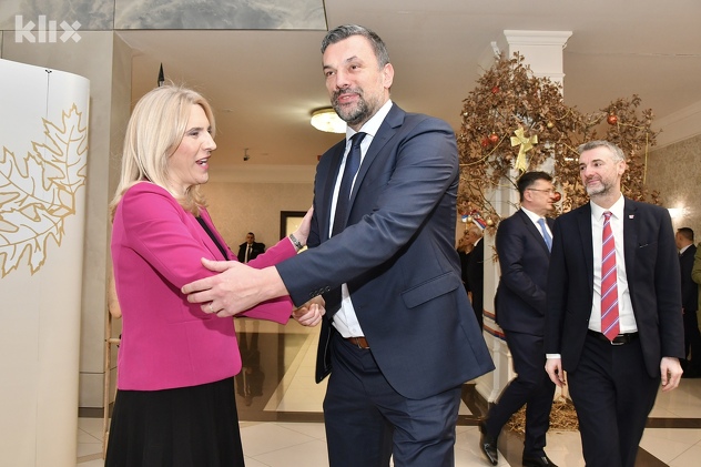 Željka Cvijanović sa Elmedinom Konakovićem (Foto: I. Š./Klix.ba)